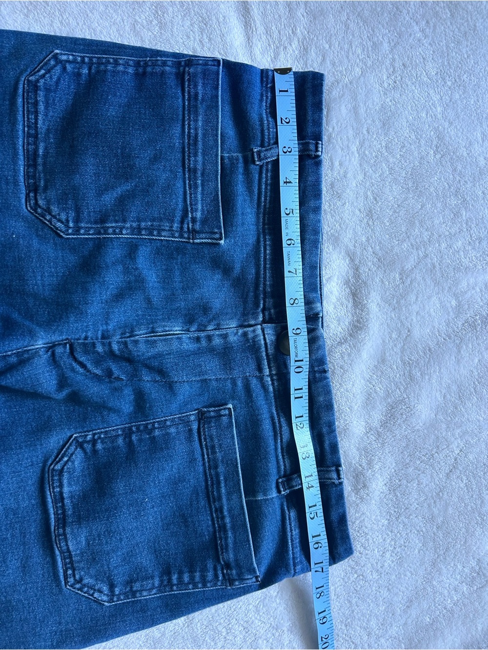 Maeve by Anthropologie The Colette Blue Denim Shorts Size 32 - Picture 10 of 12